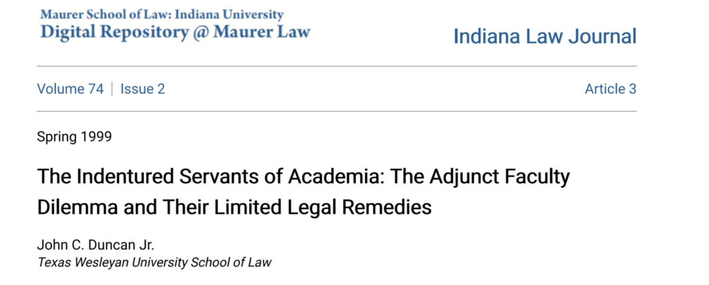 1999 law journal reference