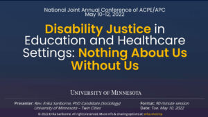 disability justice